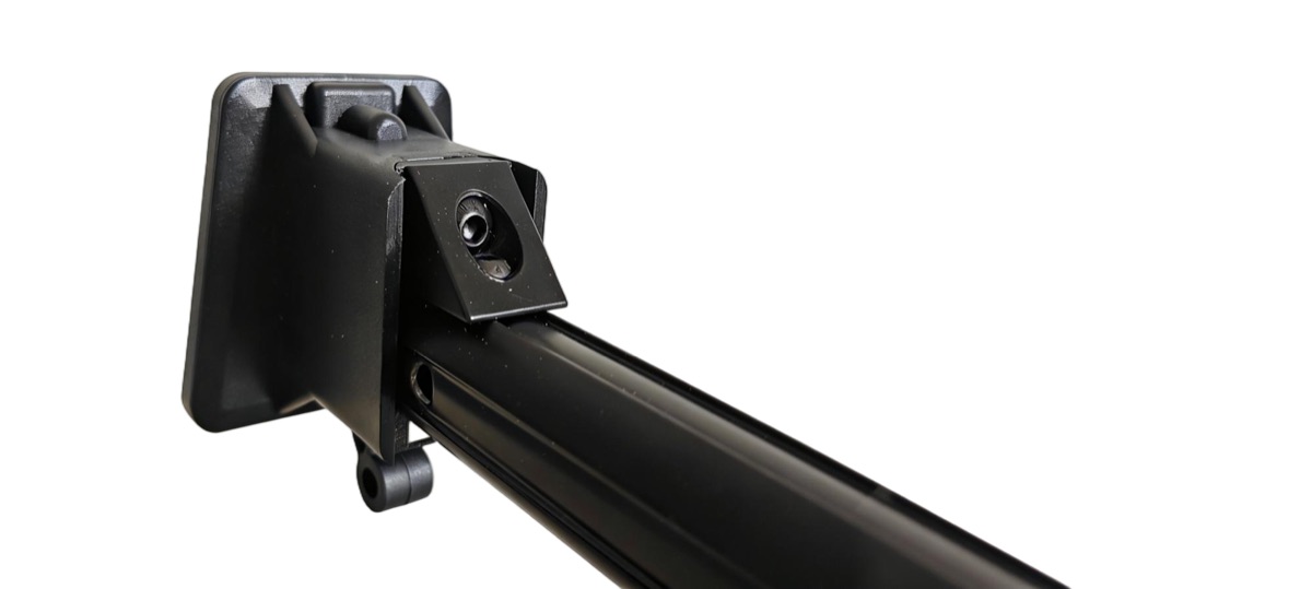 Close-up of the CNC-machined Pro connecting structure